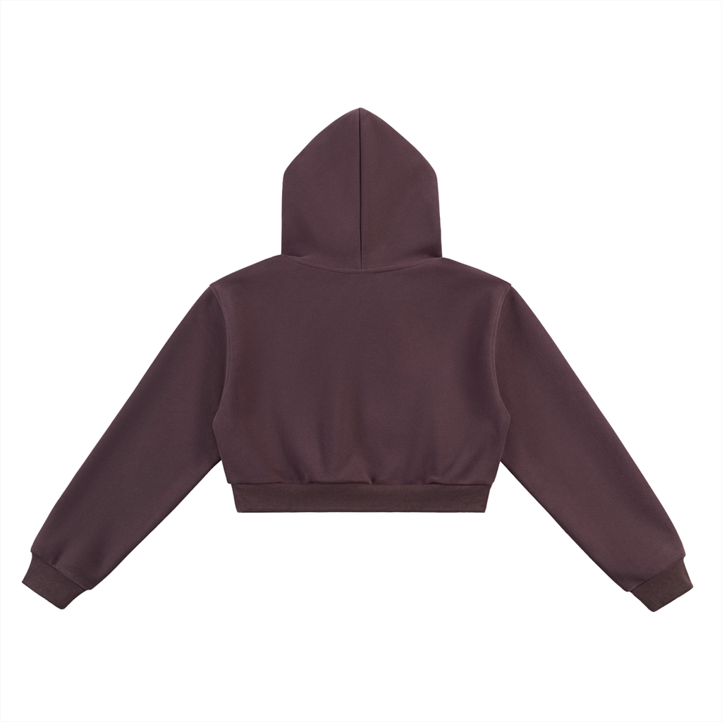 Good Witch Bad Bitch Essential Cropped Hoodie