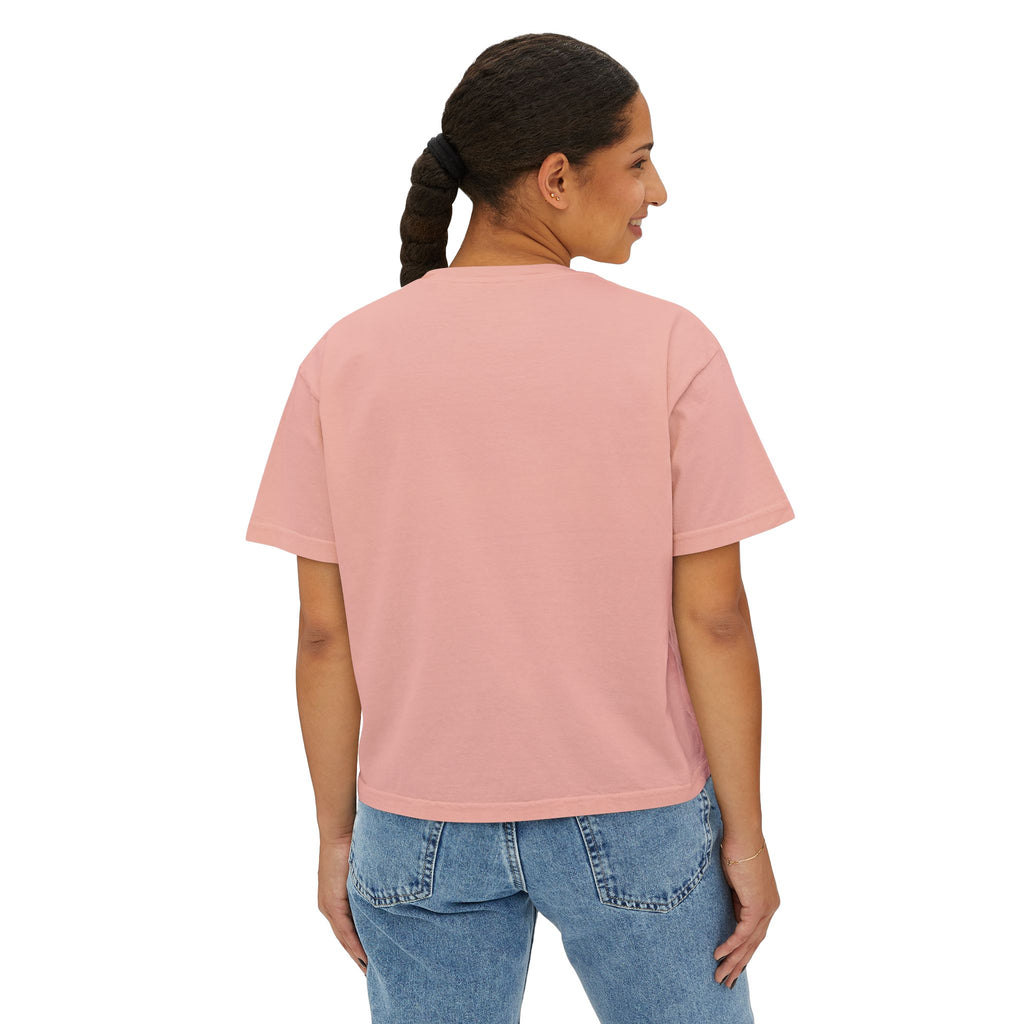Good Witch Bad Bitch Women's Boxy Tee – Cute Witchy Graphic Crop Top