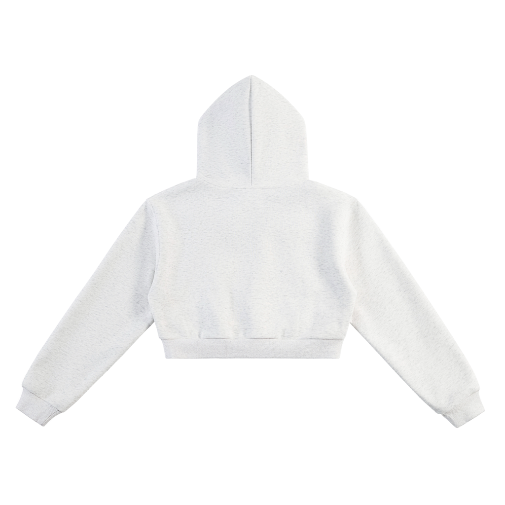 Good Witch Bad Bitch Essential Cropped Hoodie