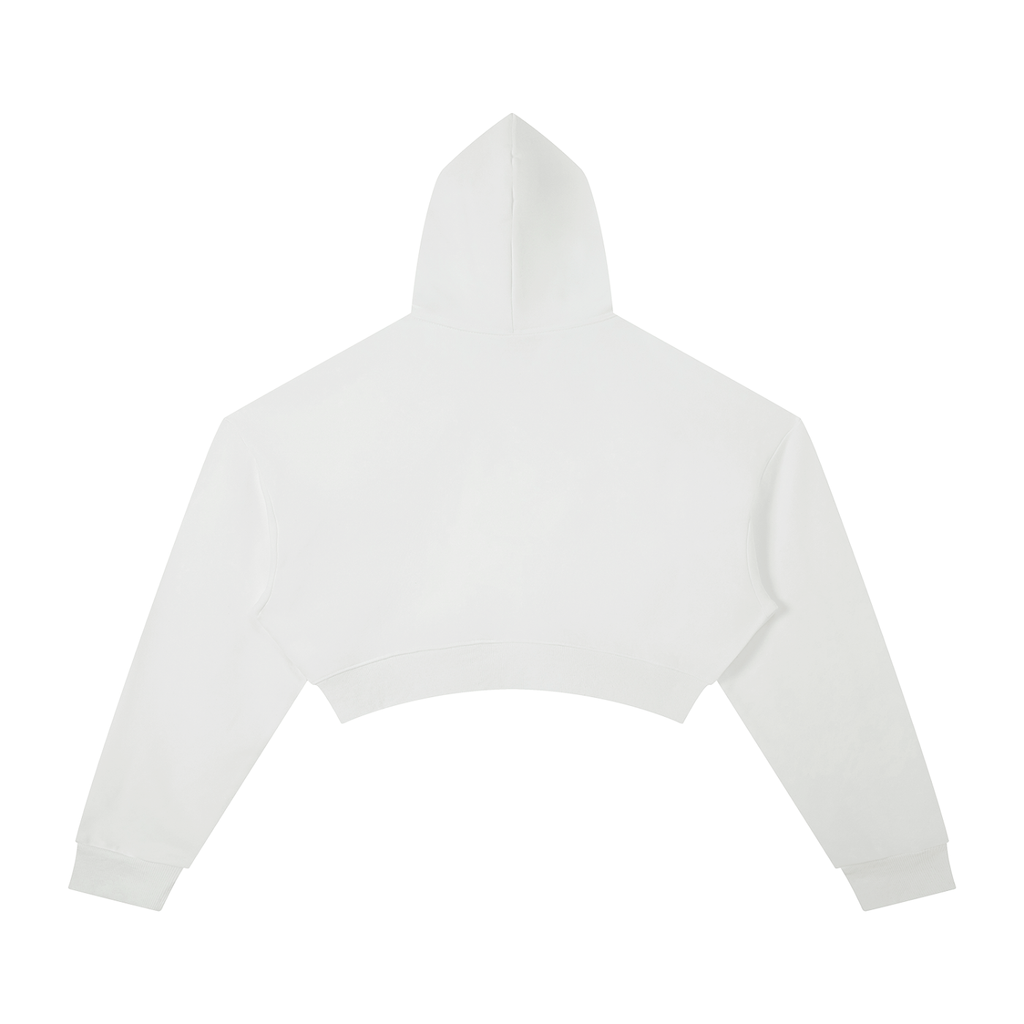 Good Witch Bad Bitch Essential Cropped Hoodie
