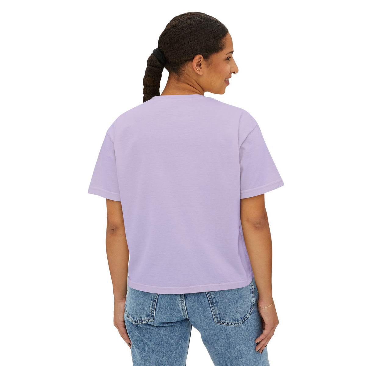 Good Witch Bad Bitch Women's Boxy Tee – Cute Witchy Graphic Crop Top